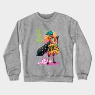 Oni Girl SMASH Crewneck Sweatshirt